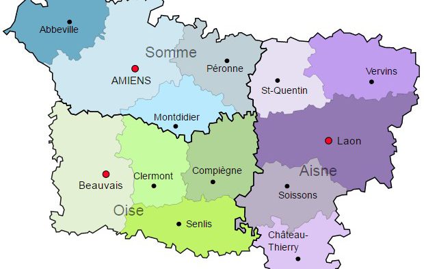 Situation géographique de Beauvais